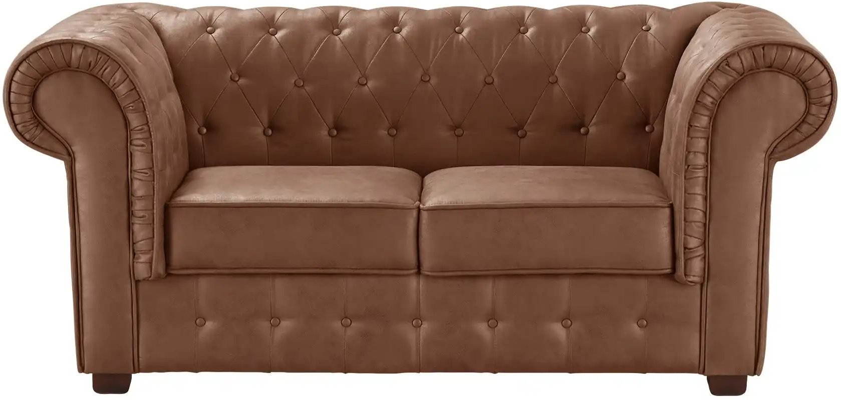 Sofa  Chester ¦ braun ¦ Maße (cm): B: 175 H: 77 T: 94.0 Polstermöbel > Sofas > 2-Sitzer - Höffner