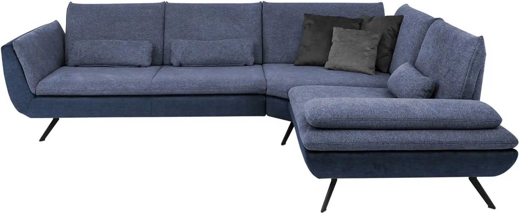 Ecksofa Luca ¦ blau ¦ Maße (cm): B: 314 H: 88 T: 244.0 Polstermöbel > Sofas > Ecksofas - Höffner