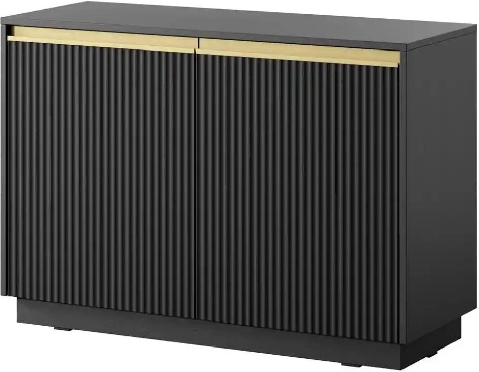 Sideboard Roy ¦ schwarz ¦ Maße (cm): B: 103,5 H: 71,6 Kommoden & Sideboards > Sideboards - Höffner