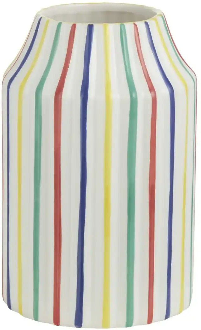 HOME STORY Vase ¦ mehrfarbig ¦ Dolomite ¦ Maße (cm): H: 18,5 Ø: 12 Accessoires > Vasen - Höffner
