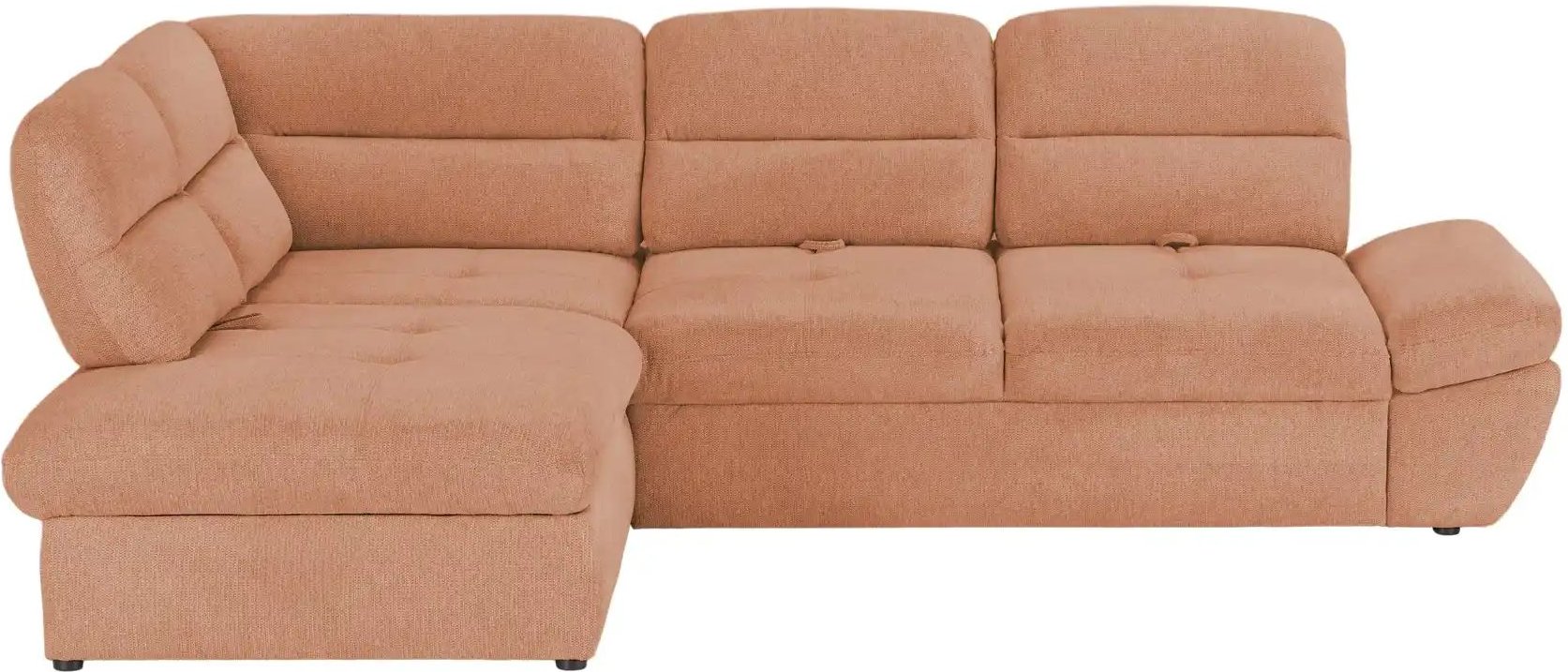 switch Ecksofa Galiano ¦ kupfer ¦ Maße (cm): B: 284 H: 93 T: 218.0 Polstermöbel > Sofas > Ecksofas - Höffner