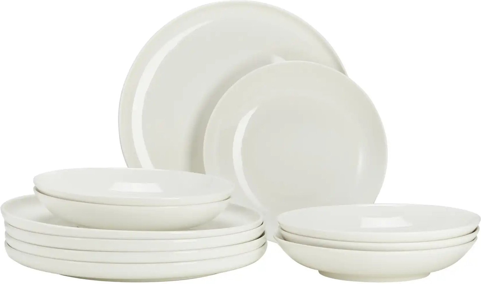 Peill+Putzler Tafelservice Delia ¦ weiß ¦ Porzellan Geschirr > Geschirrsets > Tafelservice - Höffner