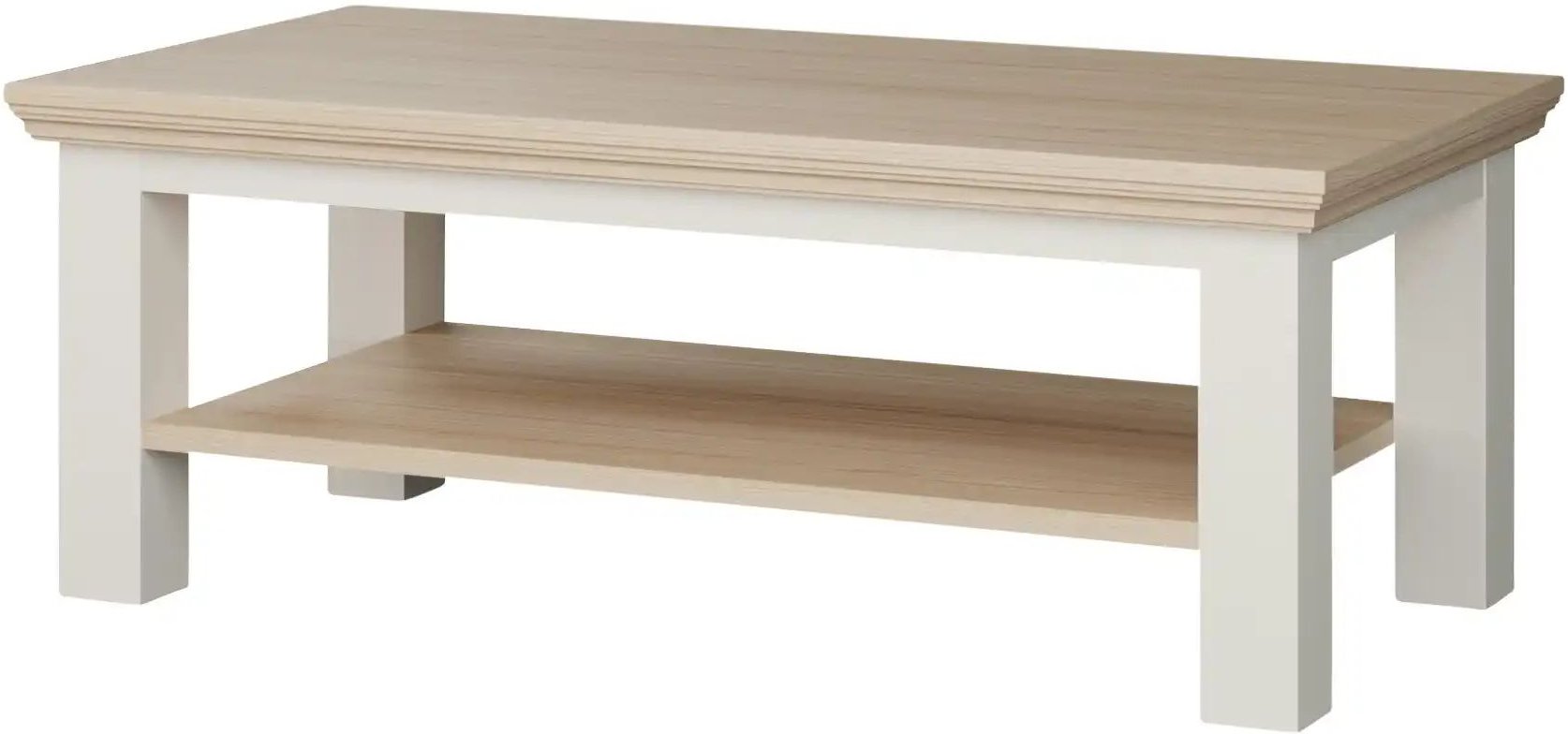 Couchtisch Countryside ¦ weiß ¦ Maße (cm): B: 60,4 H: 43,6 Tische > Couchtische > Couchtische rechteckig - Höffner