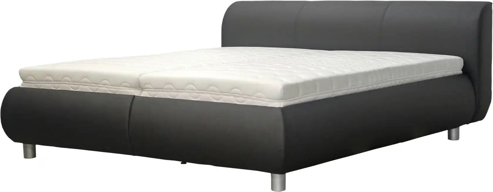 Polsterbett  Bristol ¦ schwarz ¦ Maße (cm): B: 199 H: 86 Betten > Polsterbetten - Höffner