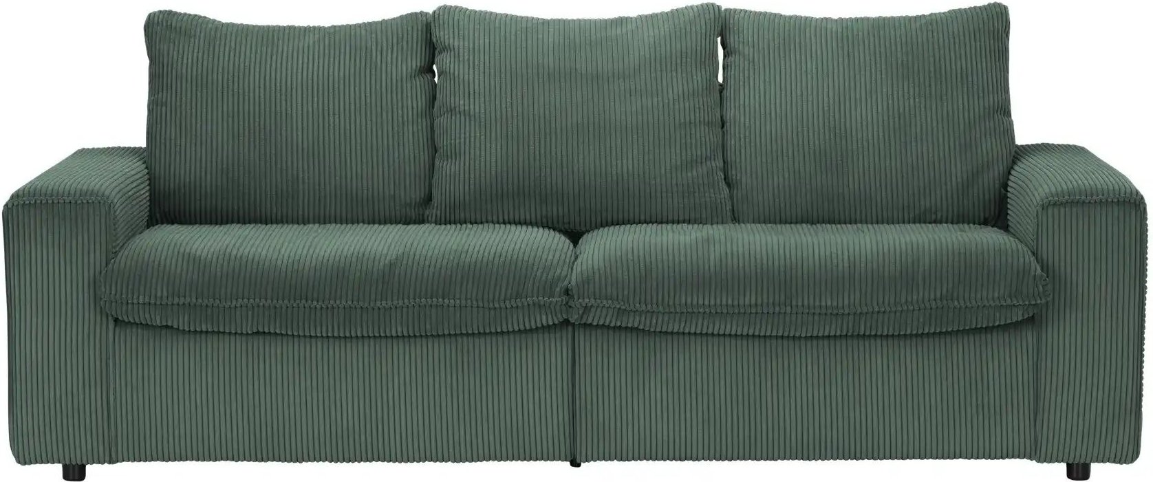 SOHO Big Sofa Kini ¦ grün ¦ Maße (cm): B: 214 H: 85 T: 107.0 Polstermöbel > Sofas > 2-Sitzer - Höffner