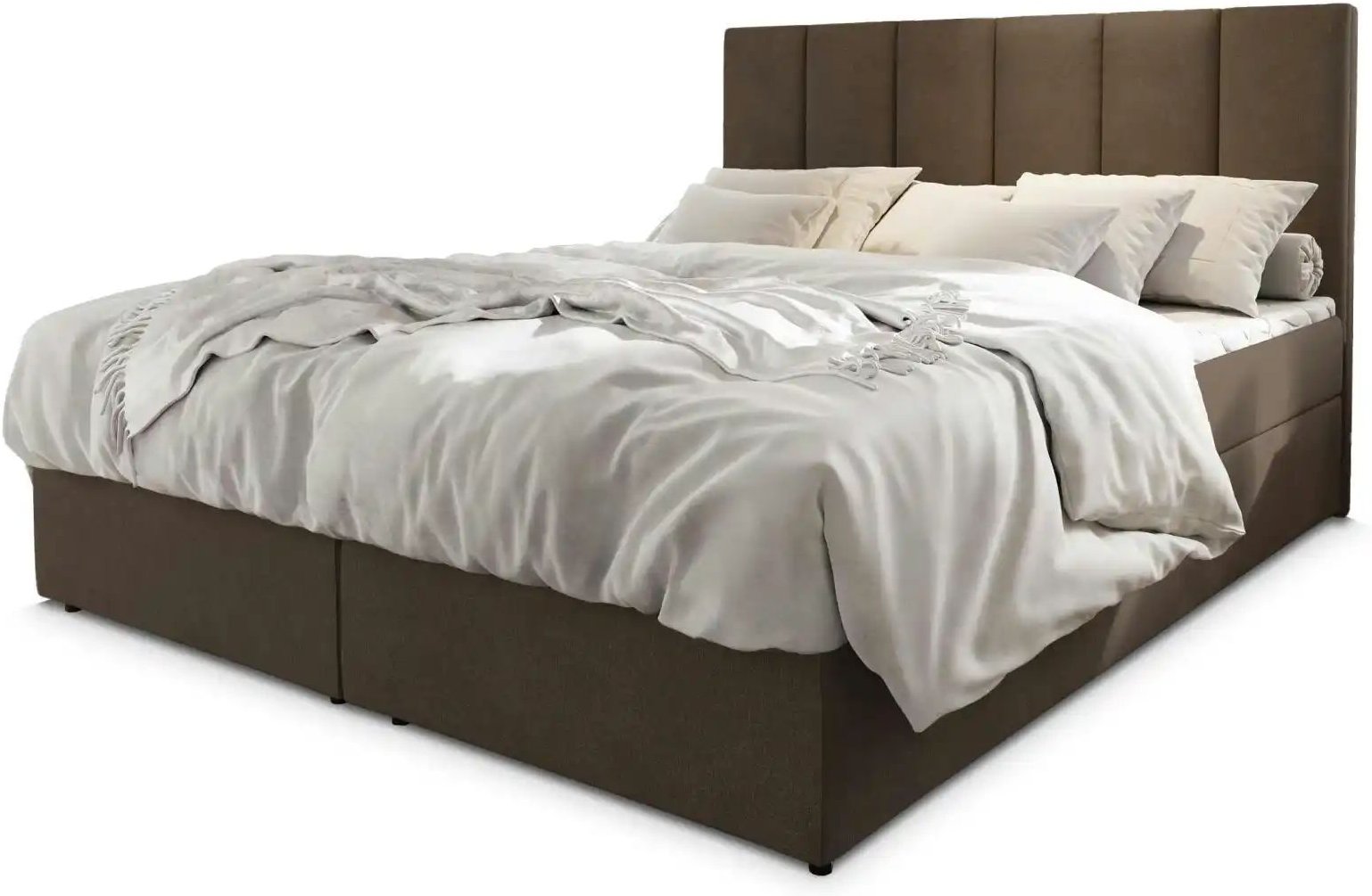 MASSENO Boxbett mit Bettkasten Meril ¦ braun ¦ Maße (cm): B: 180 H: 98 Betten > Polsterbetten - Höffner