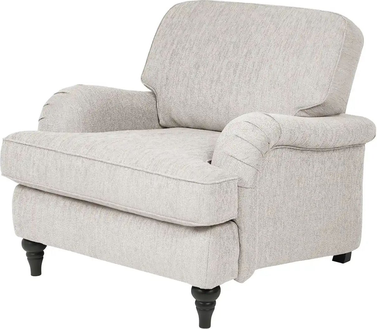 SOHO Sessel  Birmingham ¦ silber ¦ Maße (cm): B: 89 H: 85 T: 100.0 Polstermöbel > Sessel > Relaxsessel - Höffner