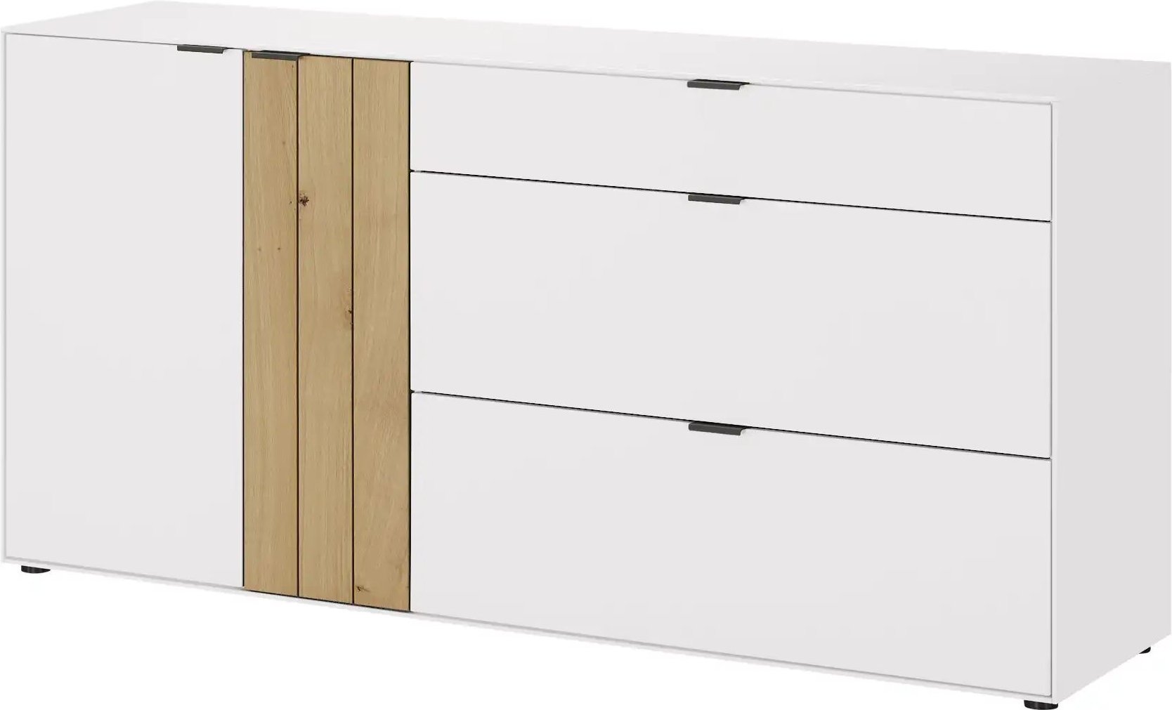 Jette Home Sideboard Como ¦ weiß ¦ Maße (cm): B: 182 H: 88 T: 46.0 Kommoden & Sideboards > Sideboards - Höffner