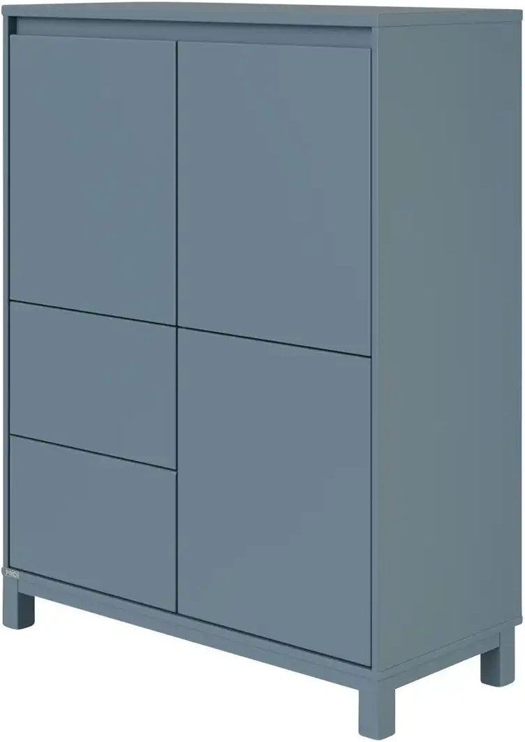 PAIDI Highboard Olli ¦ blau ¦ Maße (cm): B: 94,8 H: 119,7 T: 40.1 Kommoden & Sideboards > Highboards - Höffner
