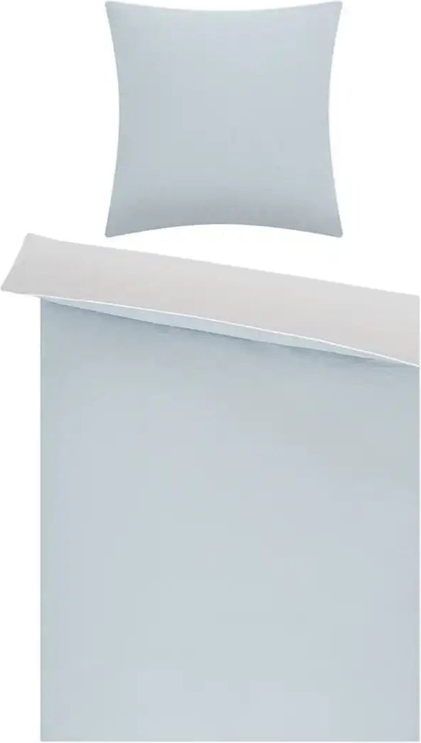 como Renforcé Wende-Bettwäsche Chambray Piping ¦ blau ¦ Maße (cm): B: 155 Bettwaren > Bettwäsche > Bettwäsche ganzjähri...