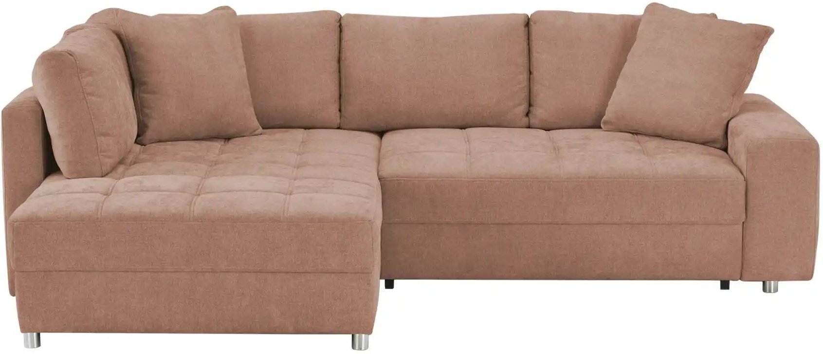 bobb Ecksofa mit pflegeleichtem Bezug Arissa de Luxe ¦ rot ¦ Maße (cm): B: 268 H: 91 T: 215.0 Polstermöbel > Sofas > Eck...