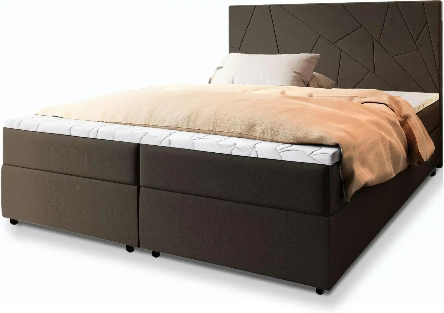 MASSENO Boxbett mit Bettkasten Mado ¦ braun ¦ Maße (cm): B: 180 H: 98 Betten > Polsterbetten - Höffner