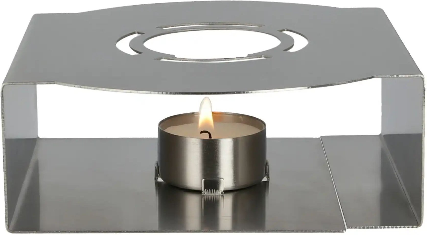 Peill+Putzler Stövchen Buon Giorno ¦ silber ¦ Edelstahl ¦ Maße (cm): B: 16 Kaffee & Tee > Stövchen - Höffner