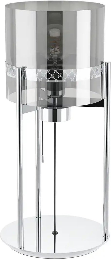 JOOP! Tischleuchte Round Lights Chrome ¦ mehrfarbig ¦ Maße (cm): H: 52 Ø: 21.5 Lampen & Leuchten > Tischlampen - Höffn...