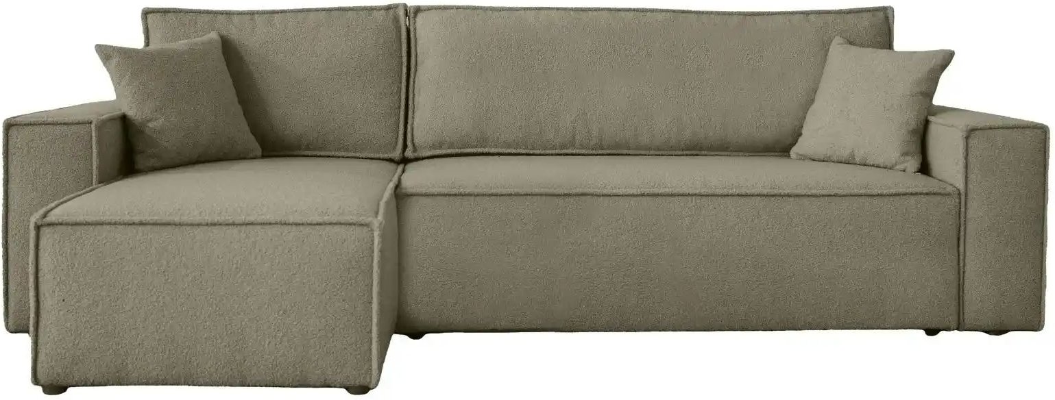Ecksofa mit Schlaffunktion Carl ¦ braun ¦ Maße (cm): B: 244 H: 82 Polstermöbel > Sofas > Ecksofas - Höffner