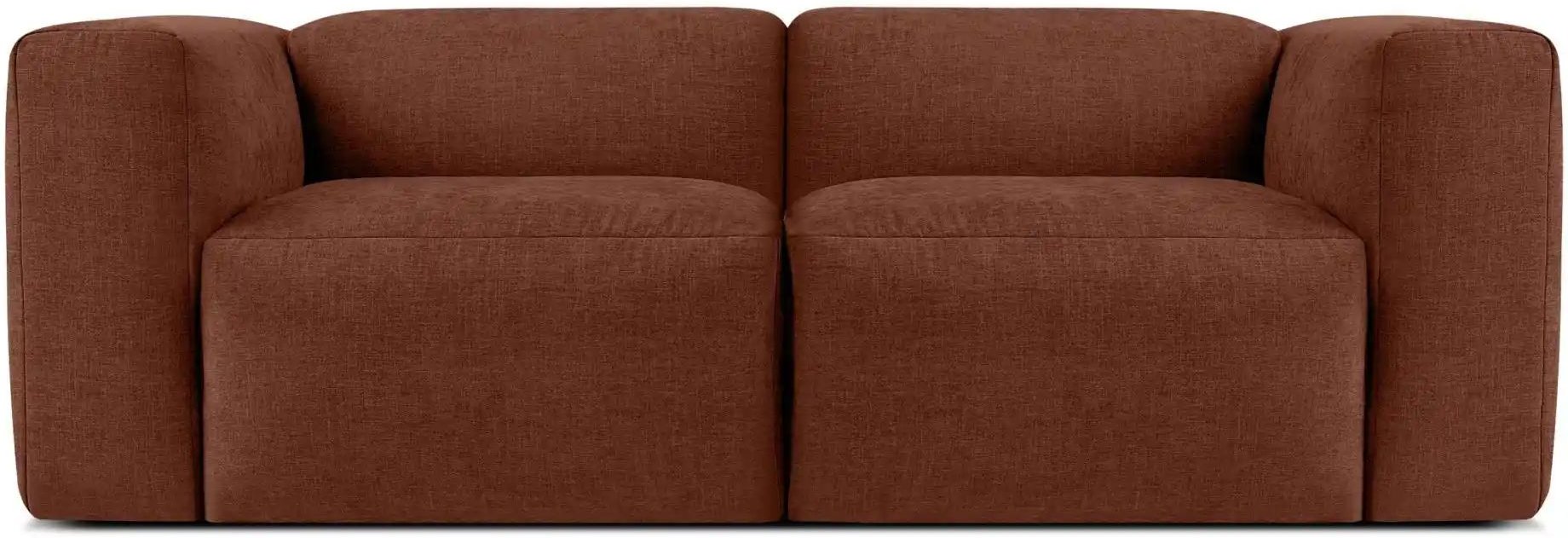 Thumbnail - KONSIMO Einzelsofa Buffo ¦ orange ¦ Maße (cm): B: 210 H: 73 Polstermöbel > Sofas > 3-Sitzer - Höffner