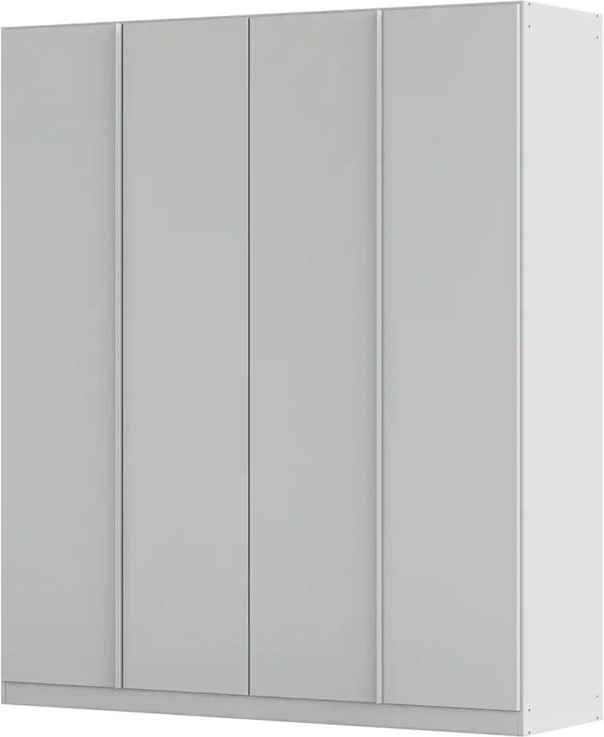 Drehtürenschrank Monostar ¦ grau ¦ Maße (cm): B: 181 H: 210 T: 54.0 Schränke > Kleiderschränke > Drehtürenschränke - Hö...