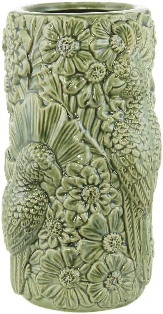 Vase Papagei ¦ grün ¦ Keramik ¦ Maße (cm): B: 15,5 H: 28 Accessoires > Vasen - Höffner