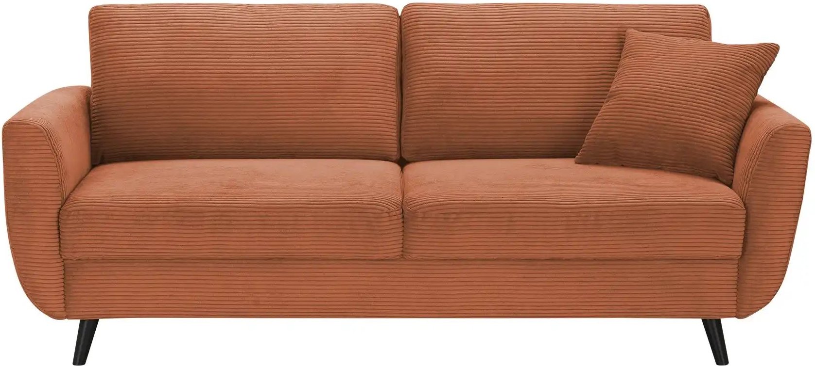 smart Einzelsofa Wanja ¦ orange ¦ Maße (cm): B: 210 H: 90 T: 90.0 Polstermöbel > Sofas > 2-Sitzer - Höffner