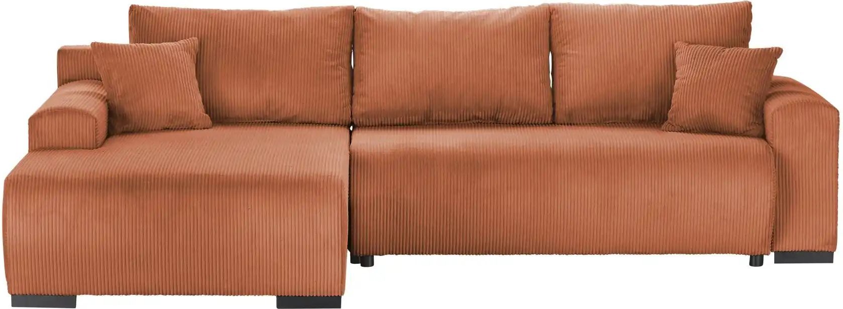 smart Ecksofa Nelly ¦ kupfer ¦ Maße (cm): B: 270 H: 85 T: 185.0 Polstermöbel > Sofas > Ecksofas - Höffner