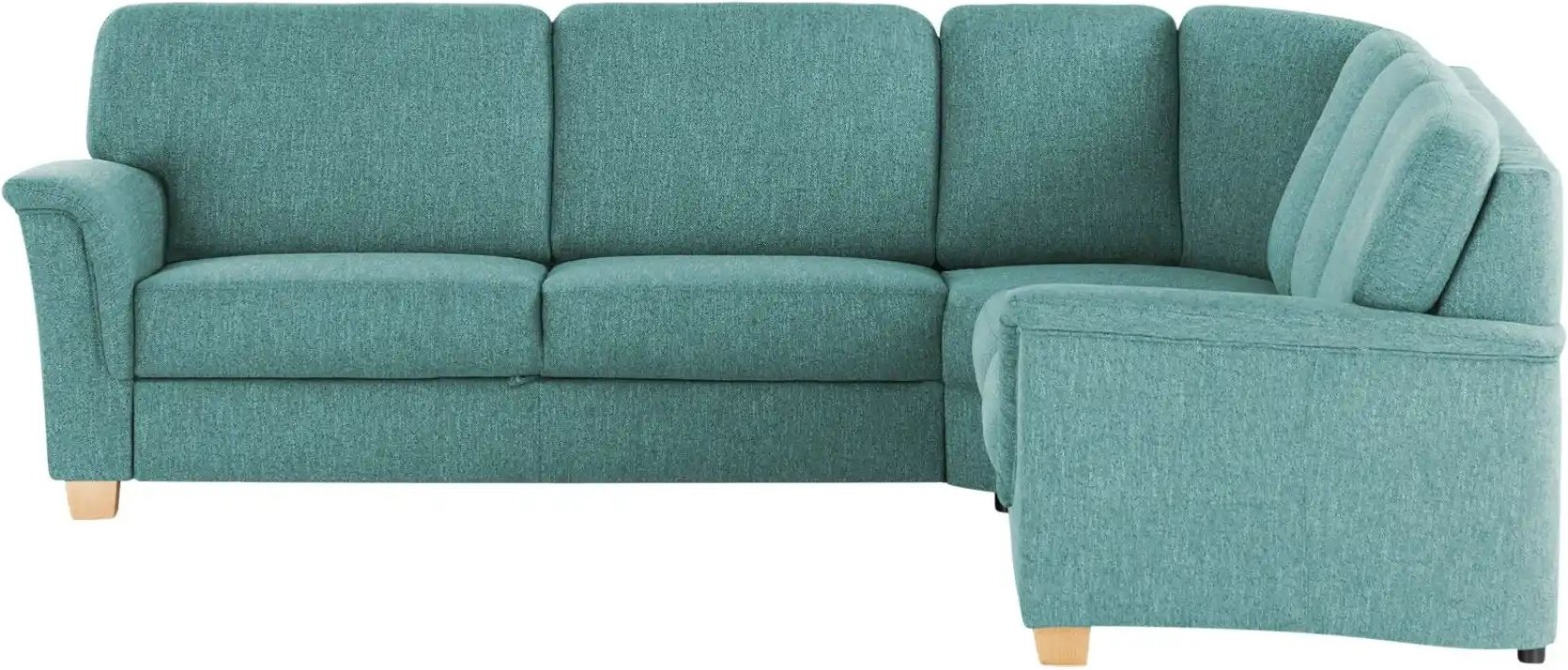 smart Ecksofa  Valencia ¦ türkis/petrol ¦ Maße (cm): B: 272 H: 90 T: 242.0 Polstermöbel > Sofas > Ecksofas - Höffner
