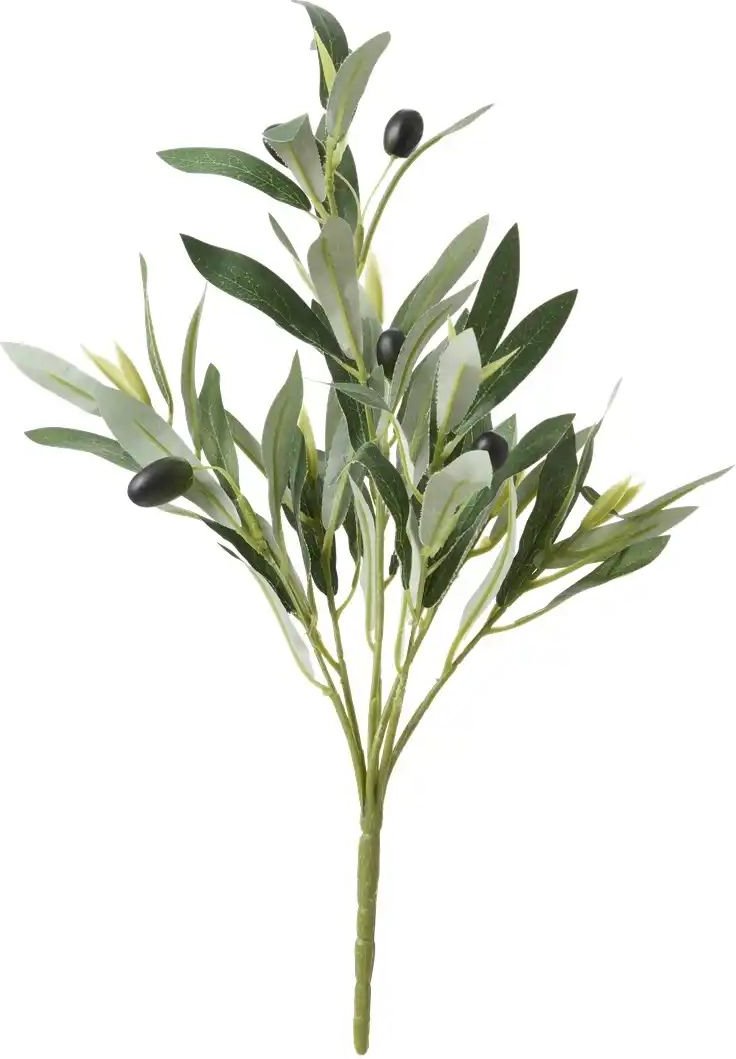 Olivenzweig ¦ grün ¦ Kunststoff ¦ Maße (cm): H: 39 Ø: 23 Accessoires > Kunstblumen - Höffner