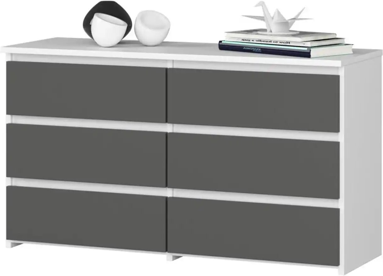 Kommode Carla ¦ grau ¦ Maße (cm): B: 100 H: 57 Kommoden & Sideboards > Kommoden - Höffner