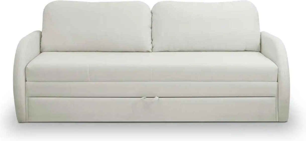 Selsey Einzelsofa mit Schlaffunktion Diego ¦ creme ¦ Maße (cm): B: 221 H: 90 Polstermöbel > Sofas > 3-Sitzer - Höffner