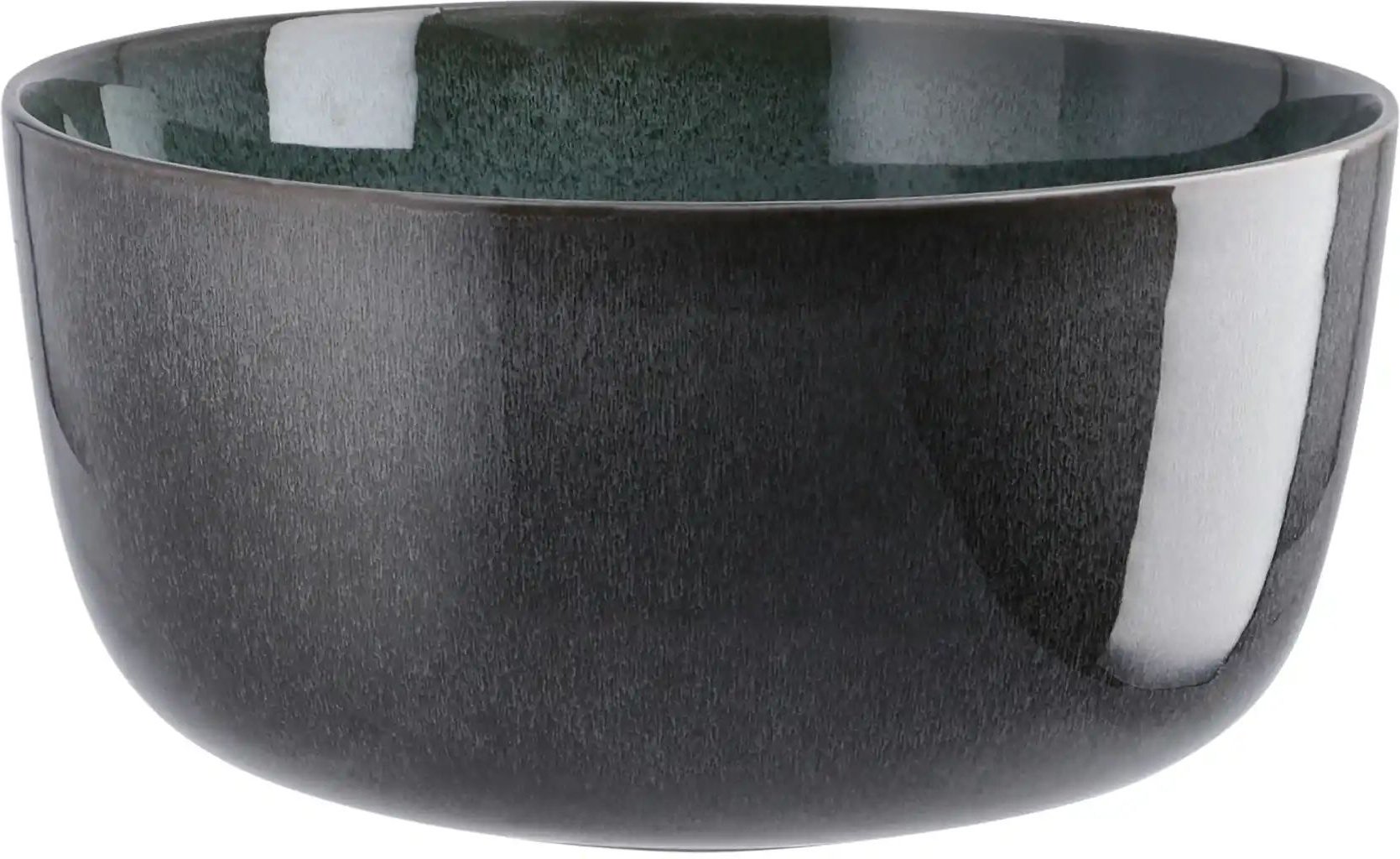 Peill+Putzler Salatschüssel Rimini ¦ grün ¦ Steinzeug/Steingut ¦ Maße (cm): H: 11 Ø: 22.1 Geschirr > Einzelgeschirrtei...