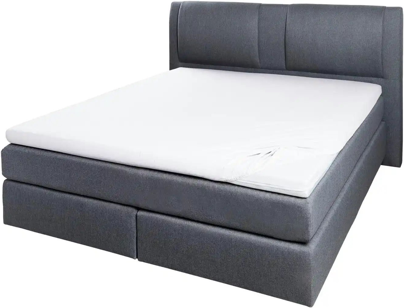 Thumbnail - como Jersey-Elasthan Topper-Spannbetttuch 03601 ¦ weiß ¦ Maße (cm): B: 100 H: 10 Bettwaren > Bettlaken - Höffner