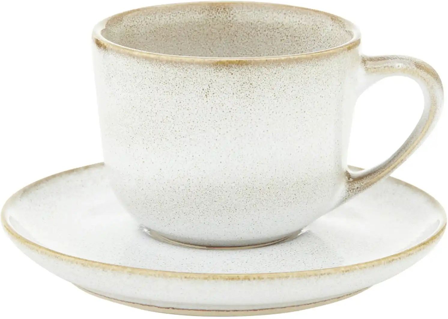 ASA SELECTION Espressotasse mit Unterteller ¦ creme ¦ Maße (cm): H: 5,5 Ø: 6.7 Geschirr > Einzelgeschirrteile - Höffn...