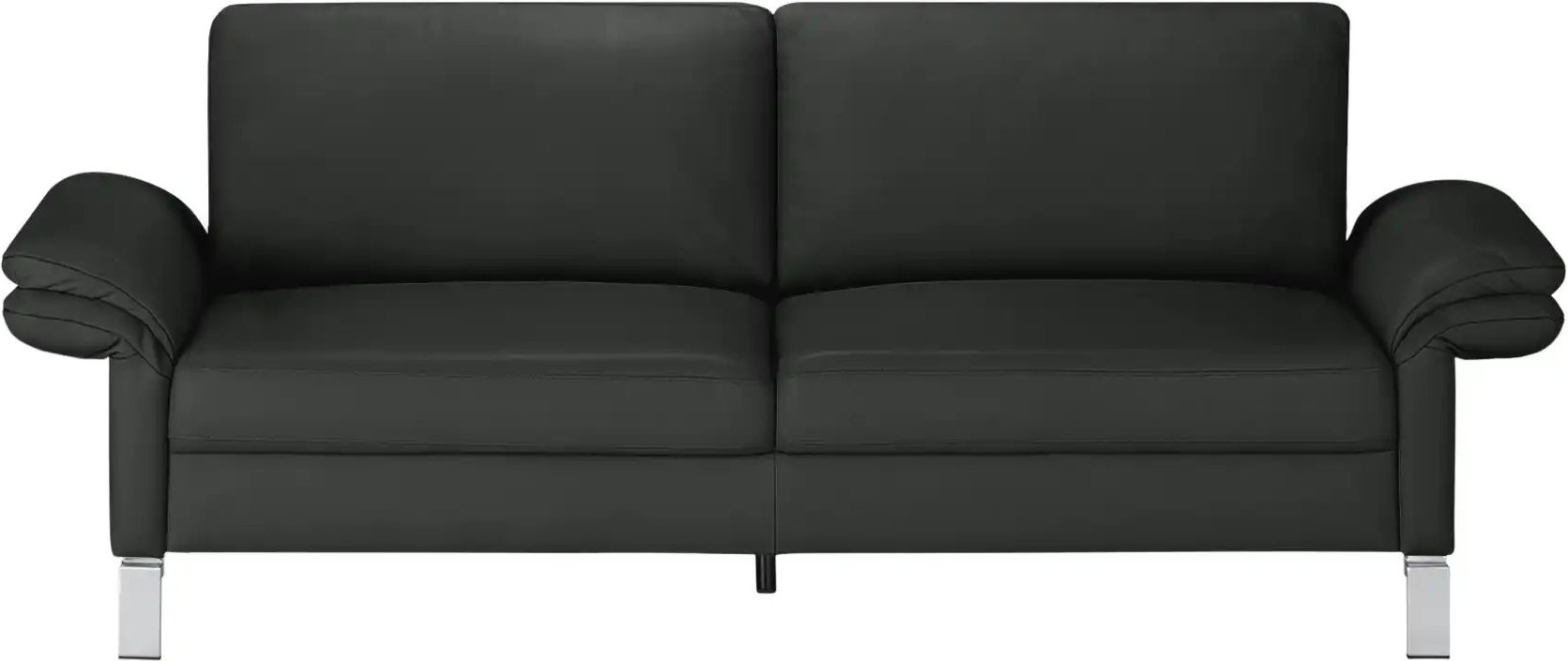 Max Schelling Einzelsofa aus Echtleder Maximum ¦ schwarz ¦ Maße (cm): B: 214 H: 86 T: 97.0 Polstermöbel > Sofas > 2-Sitz...