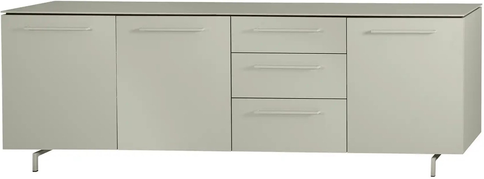 uno Sideboard Scot ¦ grau ¦ Maße (cm): B: 242 H: 77 T: 45.0 Kommoden & Sideboards > Sideboards - Höffner
