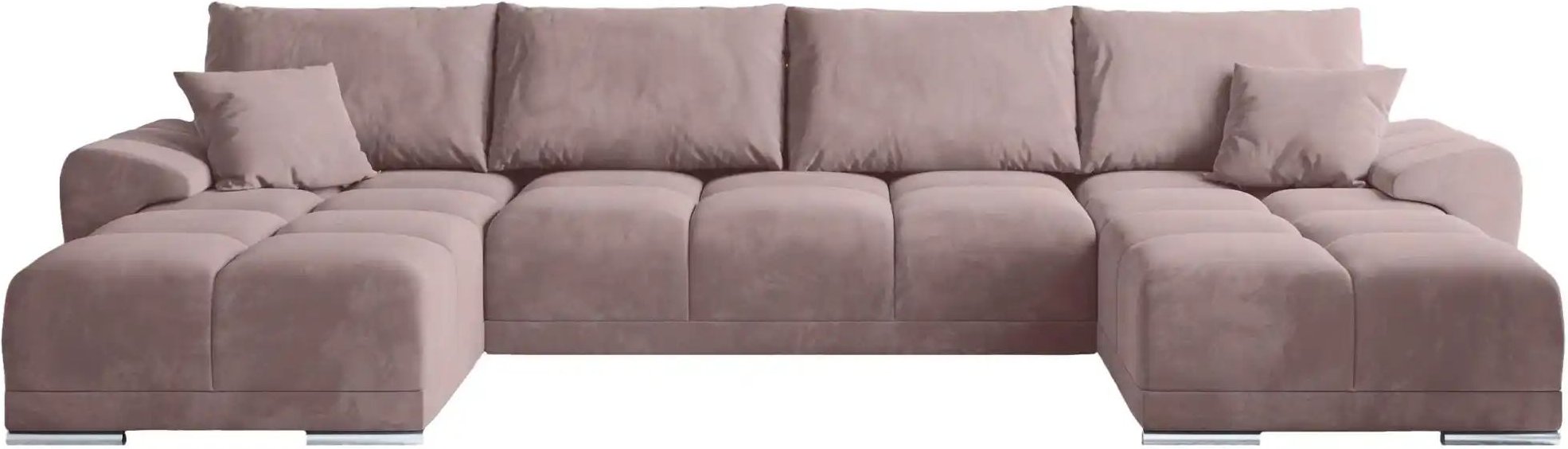 Wohnlandschaft Nubes ¦ rosa/pink ¦ Maße (cm): B: 360 H: 85 Polstermöbel > Sofas > Wohnlandschaften - Höffner