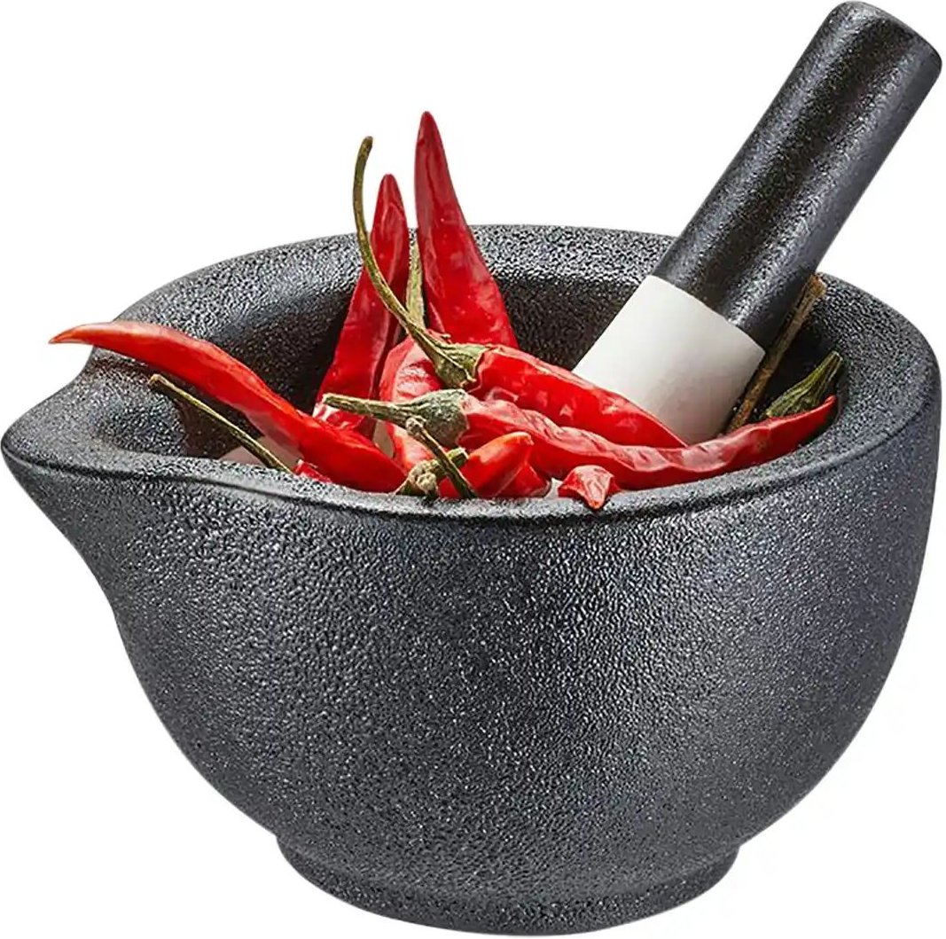 Gefu Mörser  GRINO ¦ grau ¦ Porzellan ¦ Maße (cm): B: 10,3 H: 6,2 Küchenzubehör & Helfer > Küchenhelfer - Höffner