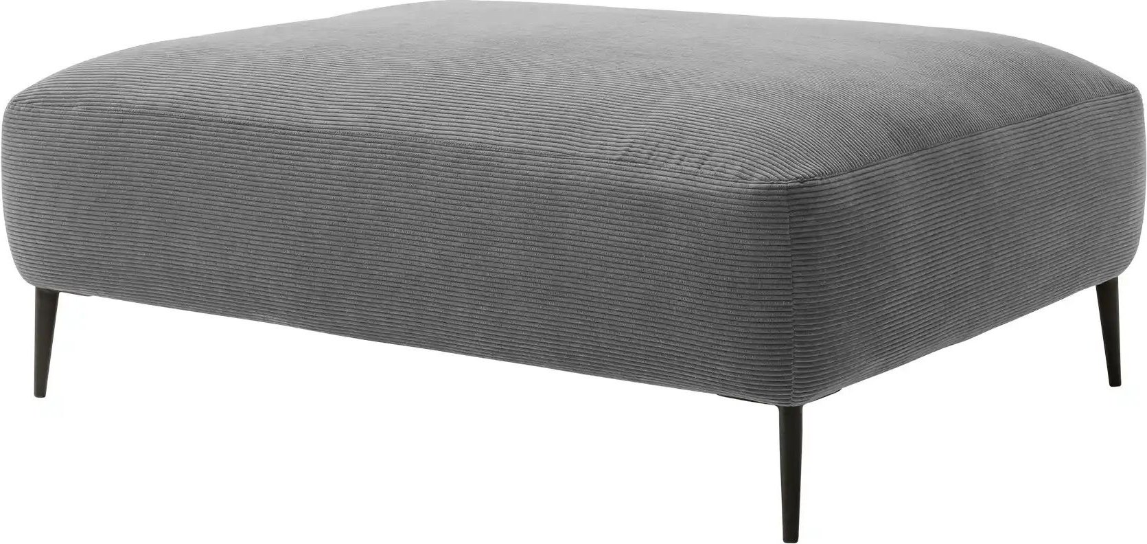 Thumbnail - Jette Home Sofahocker Inside ¦ grau ¦ Maße (cm): B: 120 H: 44 T: 90.0 Polstermöbel > Hocker - Höffner