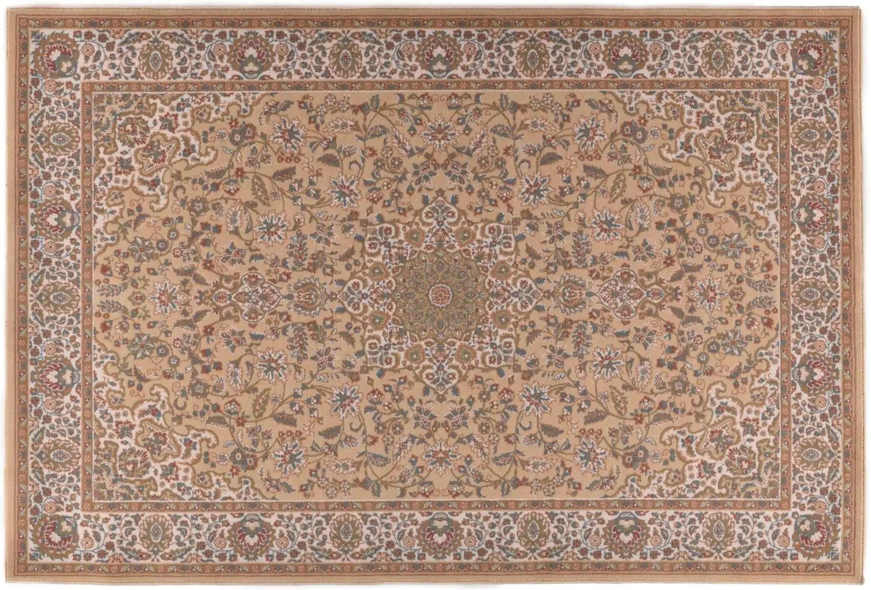 THEKO Wollteppich Dolna ¦ creme ¦ Wolle ¦ Maße (cm): B: 200 Teppiche > Orientteppiche - Höffner