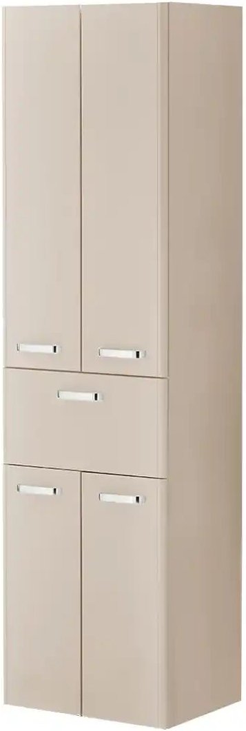 Hochschrank Bodensee ¦ beige ¦ Maße (cm): B: 50 H: 182 T: 39.0 Schränke > Badschränke > Bad-Hochschränke - Höffner