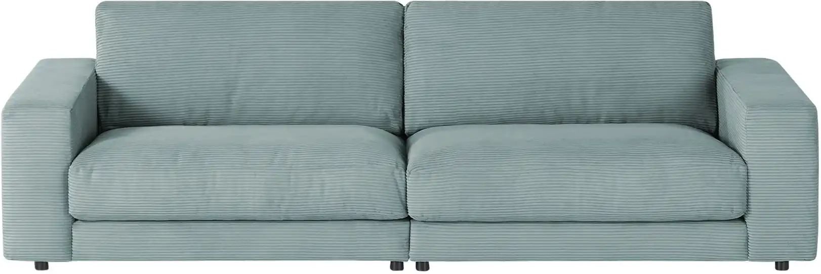 Thumbnail - Jette Home Sofa Cord Sila ¦ blau ¦ Maße (cm): B: 250 H: 85 T: 127.0 Polstermöbel > Sofas > 3-Sitzer - Höffner