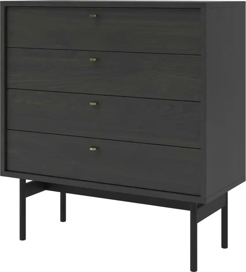 Selsey Kommode ¦ schwarz ¦ Maße (cm): B: 85,5 H: 91,9 Kommoden & Sideboards > Kommoden - Höffner