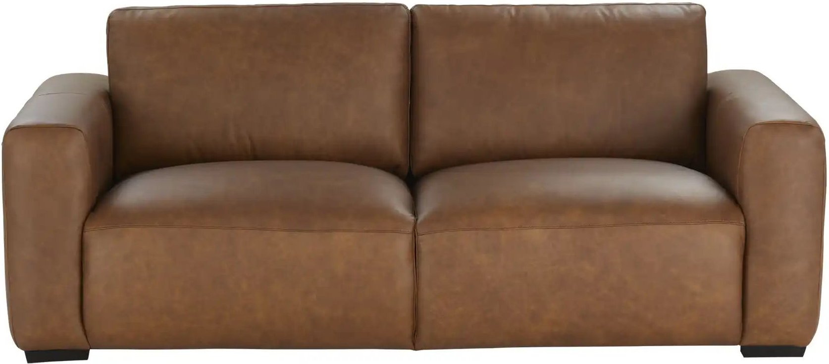 uno Einzelsofa Derby ¦ braun ¦ Maße (cm): B: 208 H: 82 T: 108.0 Polstermöbel > Sofas > 2-Sitzer - Höffner