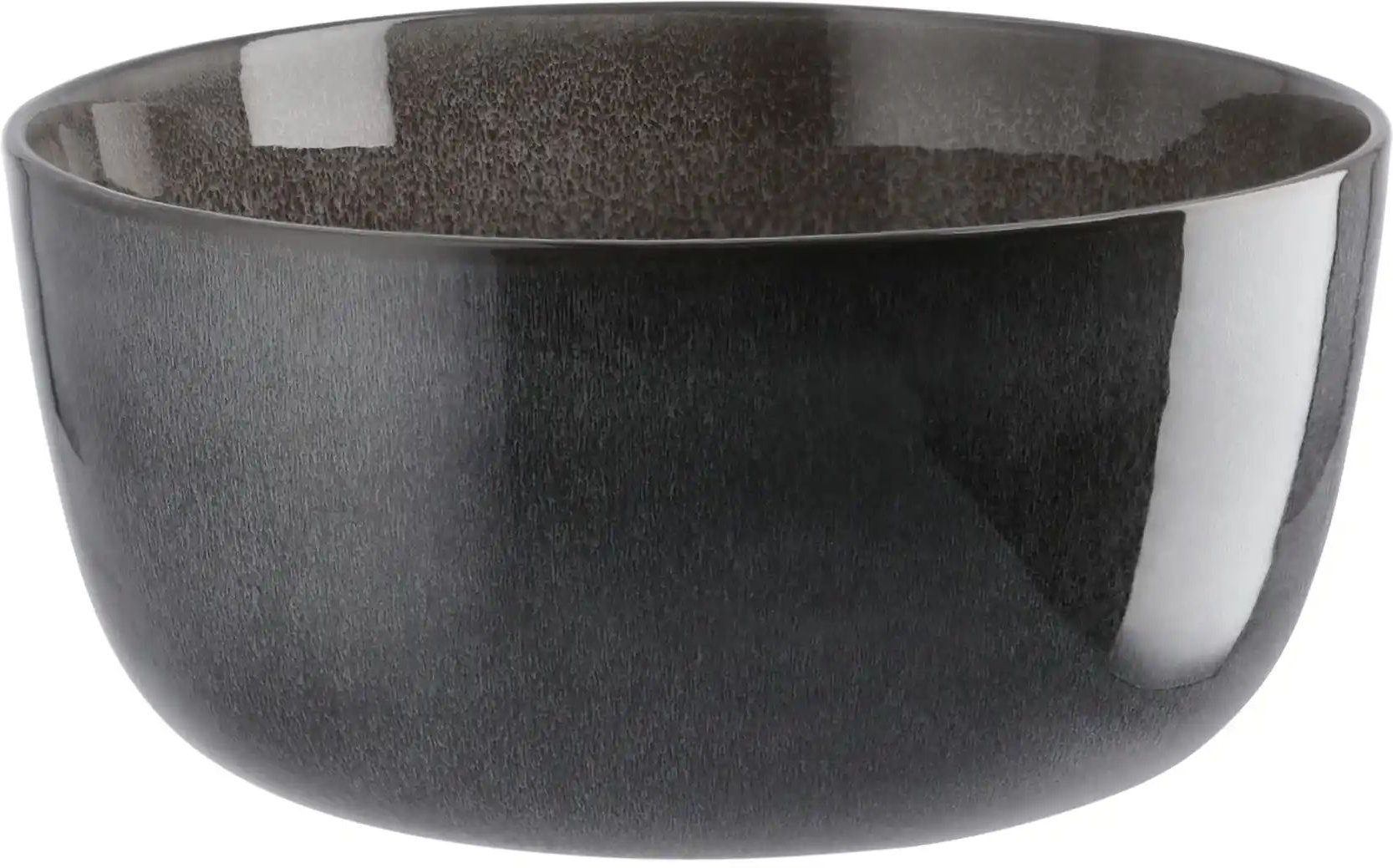 Peill+Putzler Salatschüssel Rimini ¦ grau ¦ Steinzeug/Steingut ¦ Maße (cm): H: 11 Ø: 22.1 Geschirr > Einzelgeschirrtei...