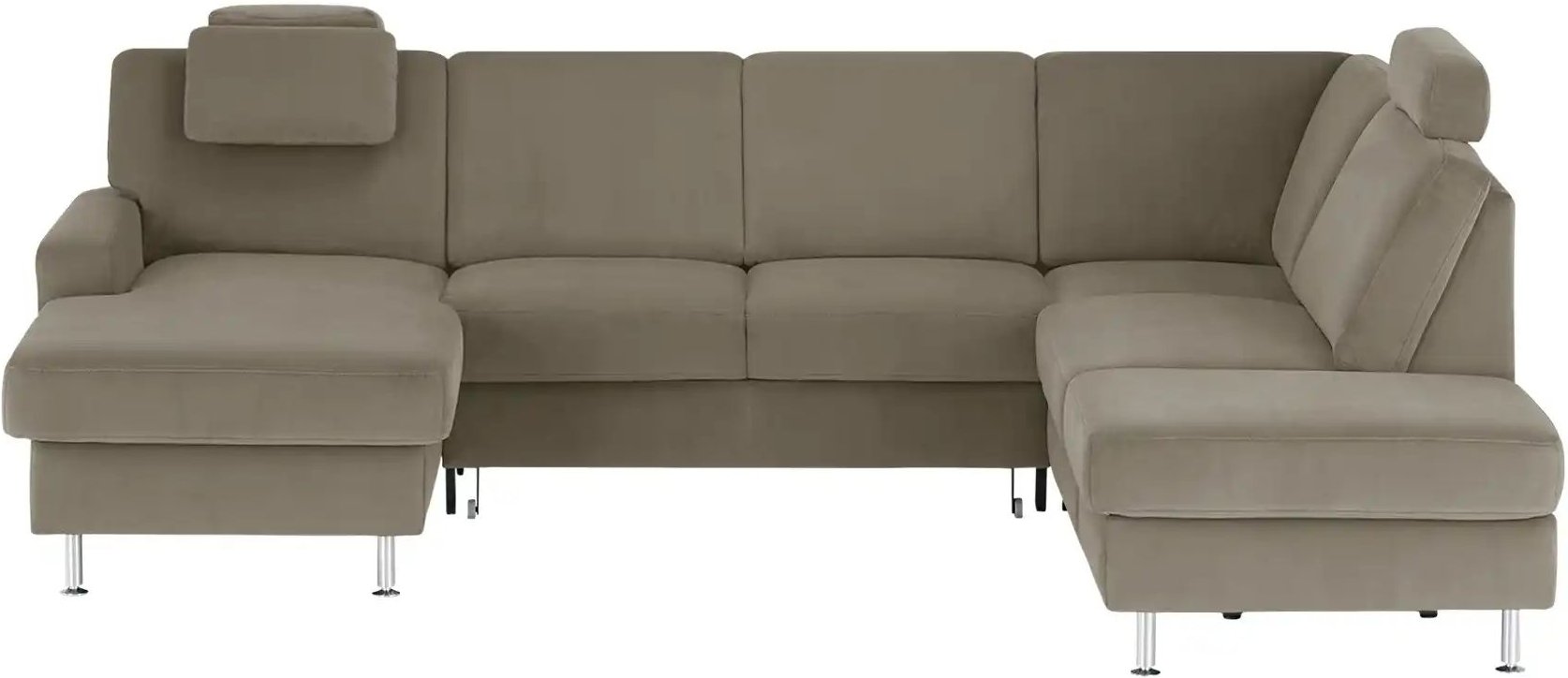 meinSofa Wohnlandschaft Mit verschiedenen Funktionen verfügbar Jana ¦ braun ¦ Maße (cm): B: 309 H: 87 T: 235.0 Polstermö...