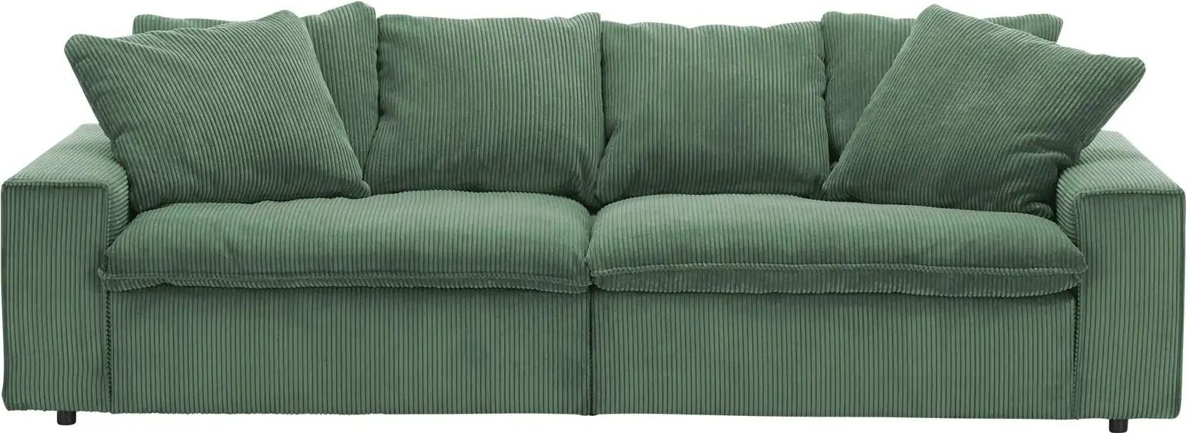 SOHO Big Sofa  Kini ¦ grün ¦ Maße (cm): B: 260 H: 83 T: 120.0 Polstermöbel > Sofas > 3-Sitzer - Höffner