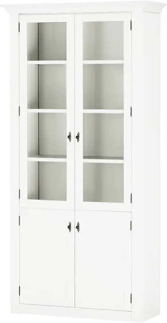 maison bleue Vitrine Petit Chalet ¦ weiß ¦ Maße (cm): B: 113 H: 226 T: 44.0 Schränke > Vitrinen - Höffner