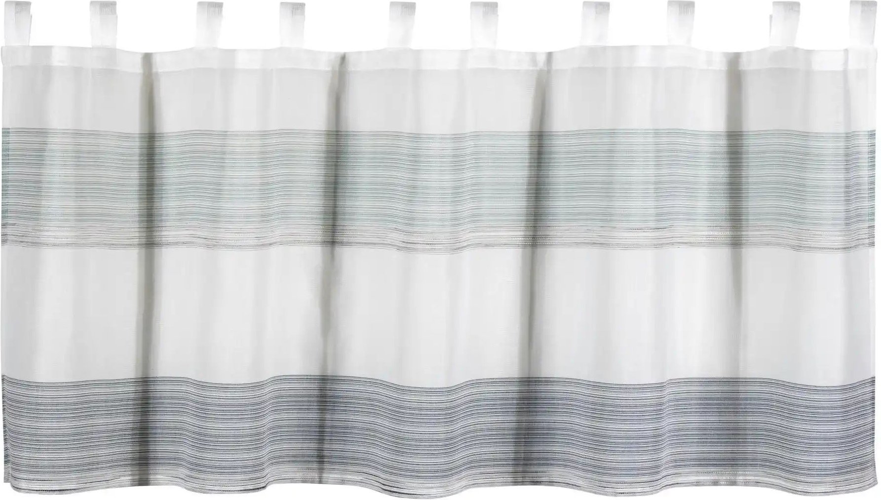 Schlaufenpanneaux ¦ türkis/petrol ¦ Maße (cm): B: 140 H: 50 Gardinen & Rollos > Gardinen & Vorhänge > Schiebegardinen ...