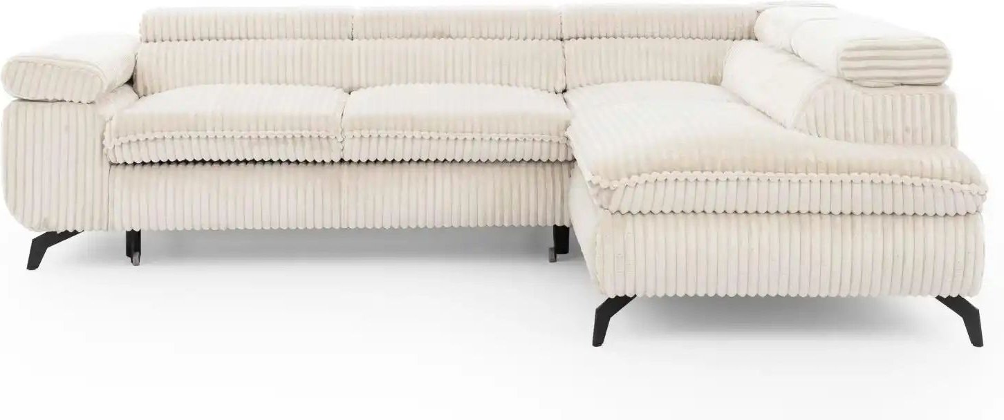 S-STYLE Ecksofa mit Schlaffunktion Bonnie ¦ creme ¦ Maße (cm): B: 275 H: 76 Polstermöbel > Sofas > Ecksofas - Höffner