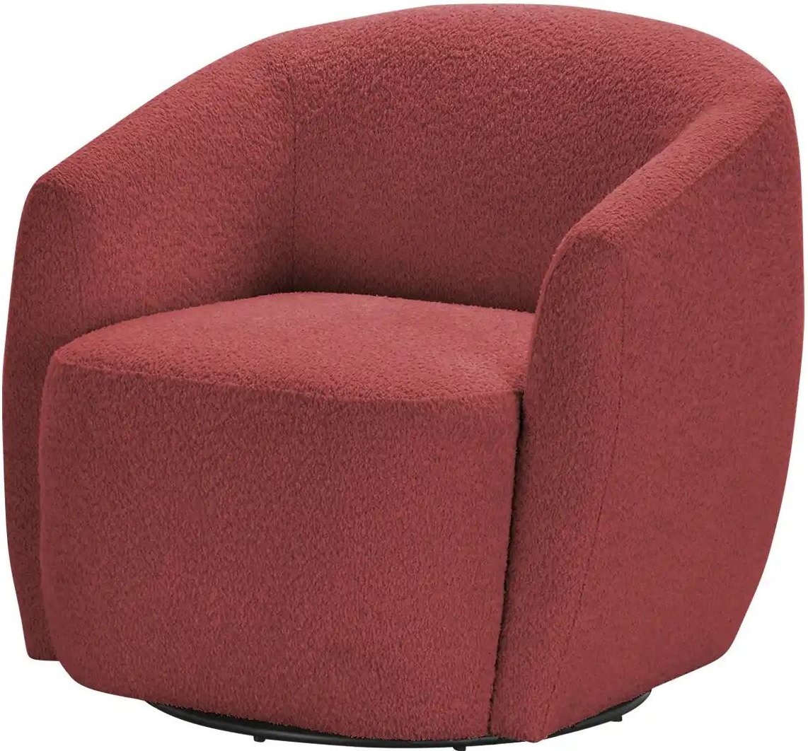 SOHO Sessel  Gela ¦ rot ¦ Maße (cm): B: 85 H: 76 T: 82.0 Polstermöbel > Sessel > Polstersessel - Höffner