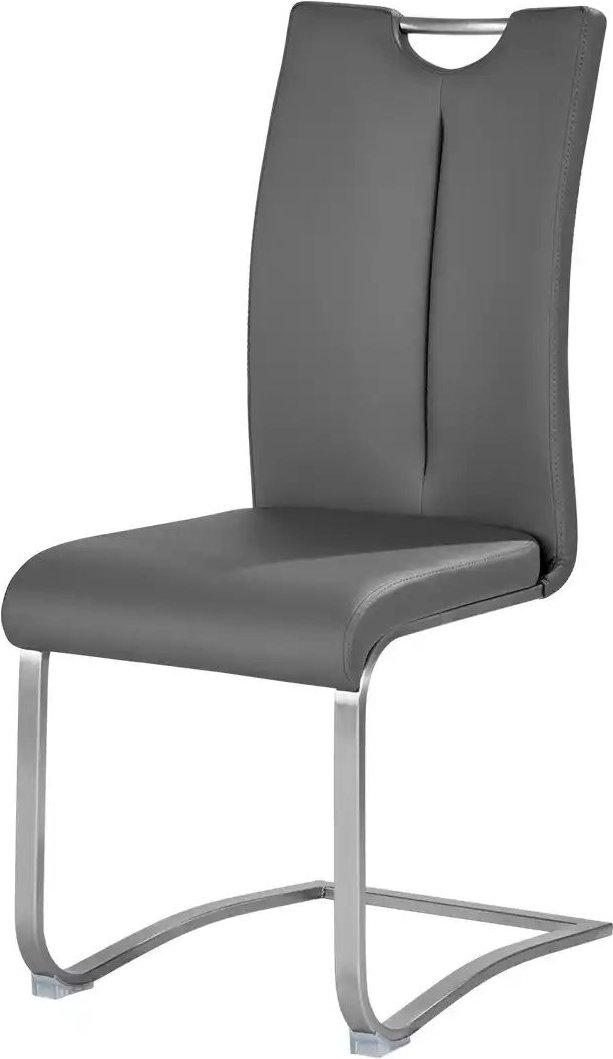 uno Freischwinger mit Griff Vota ¦ grau ¦ Maße (cm): B: 45 H: 102 T: 58.0 Stühle > Schwingstühle - Höffner