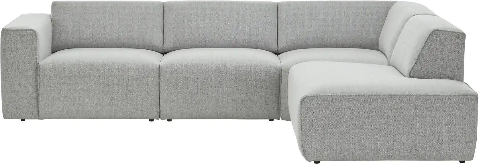 SOHO Ecksofa Enleen ¦ grau ¦ Maße (cm): B: 282 H: 71 T: 222.0 Polstermöbel > Sofas > 3-Sitzer - Höffner